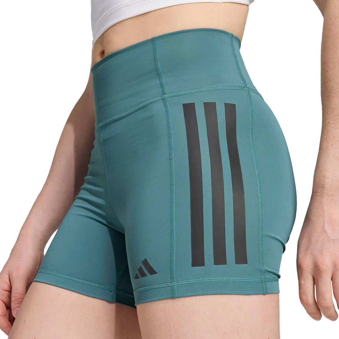 adidas - Women's Optime 3-Stripes 1/4 Shorts (JX2817-3IN) - Image 4