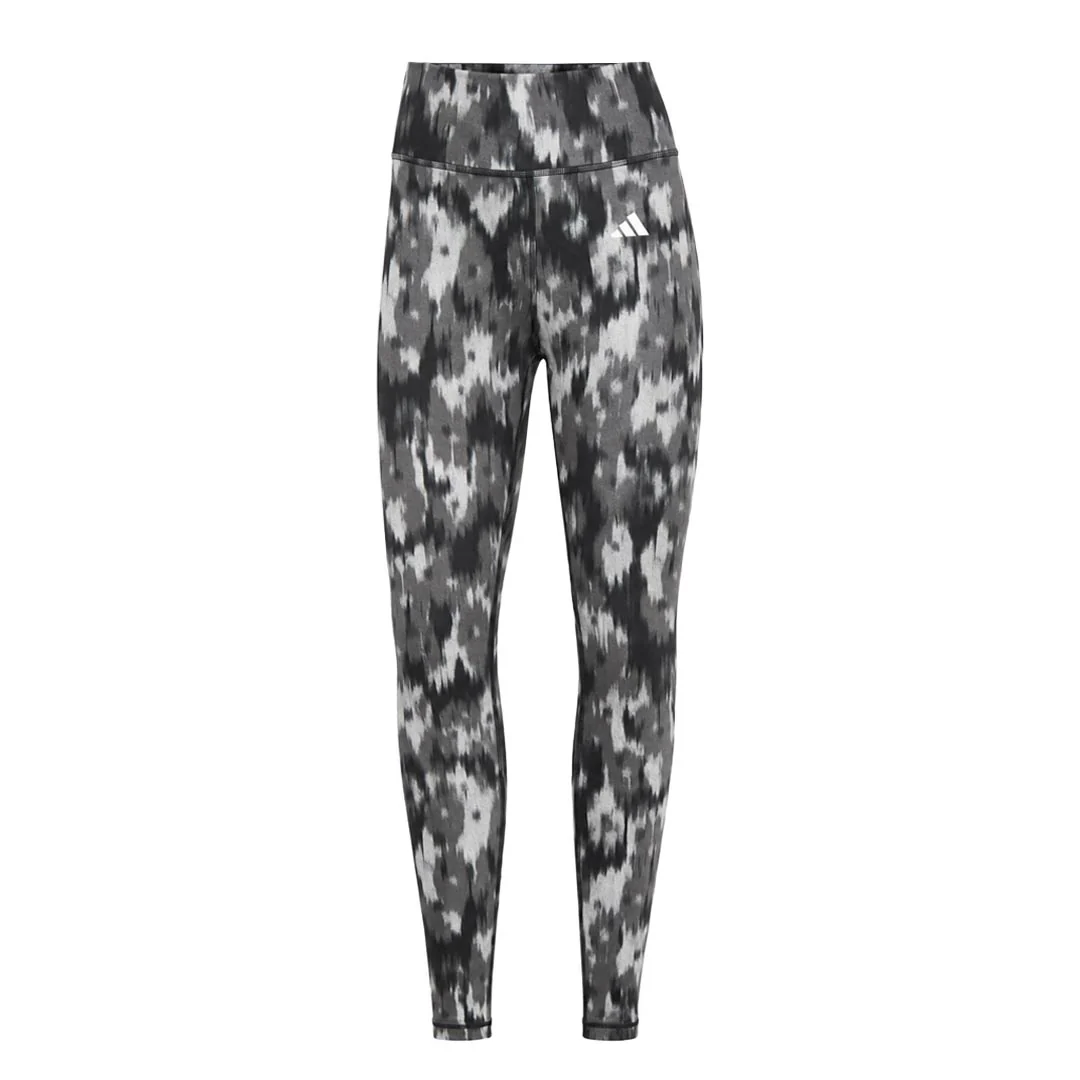 adidas - Women's Optime Essentials Allover Print Flower Leggings (IK5446)