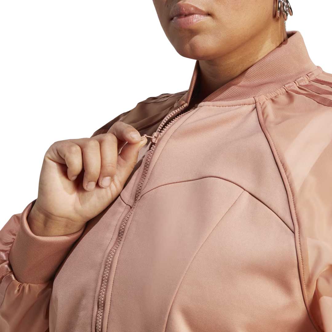 adidas - Women's Original Super Girl Track Top Jacket (Plus Size) (IC7227) - Image 4