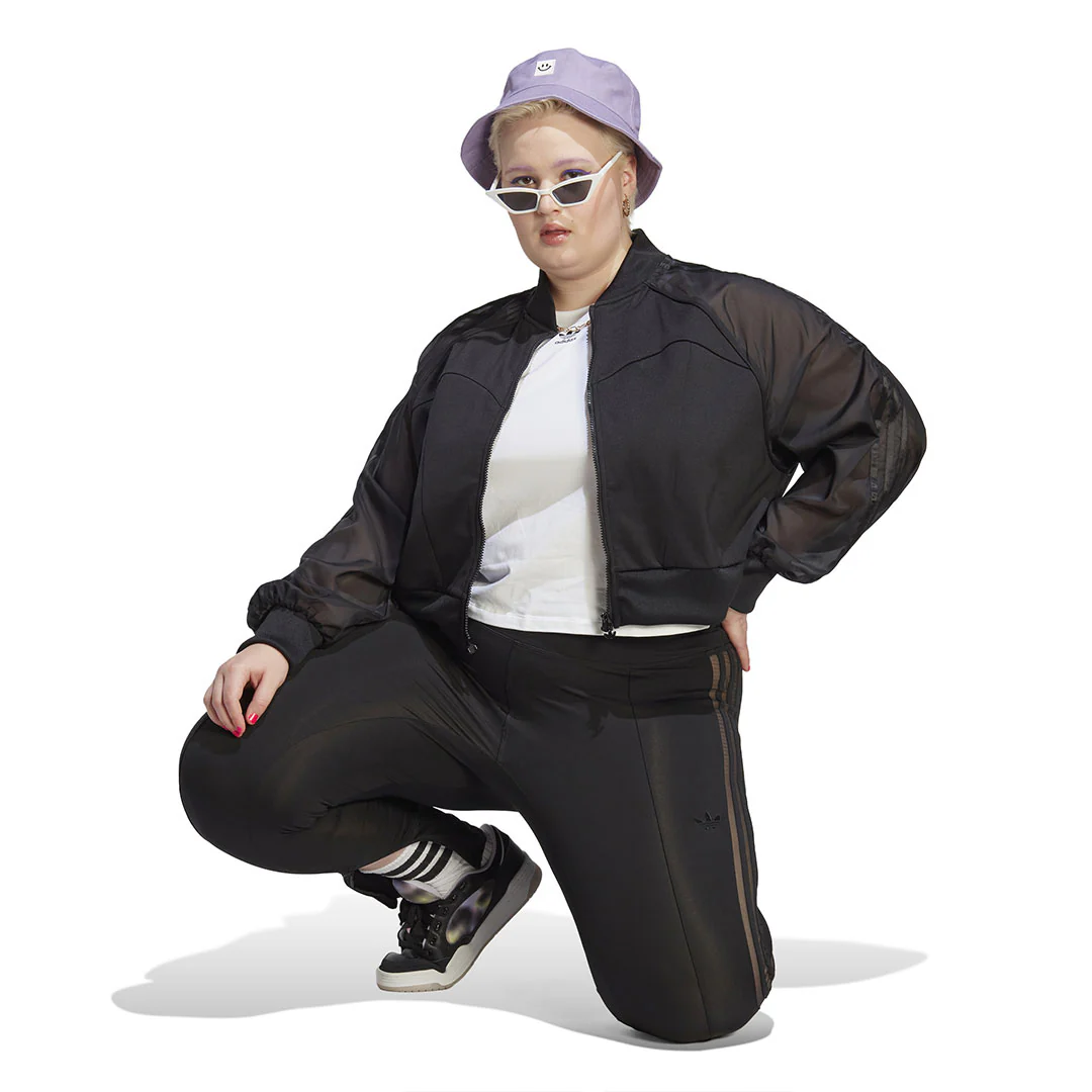 adidas - Women's Original SuperGirl Track Top (Plus Size) (IC7226) - Image 4