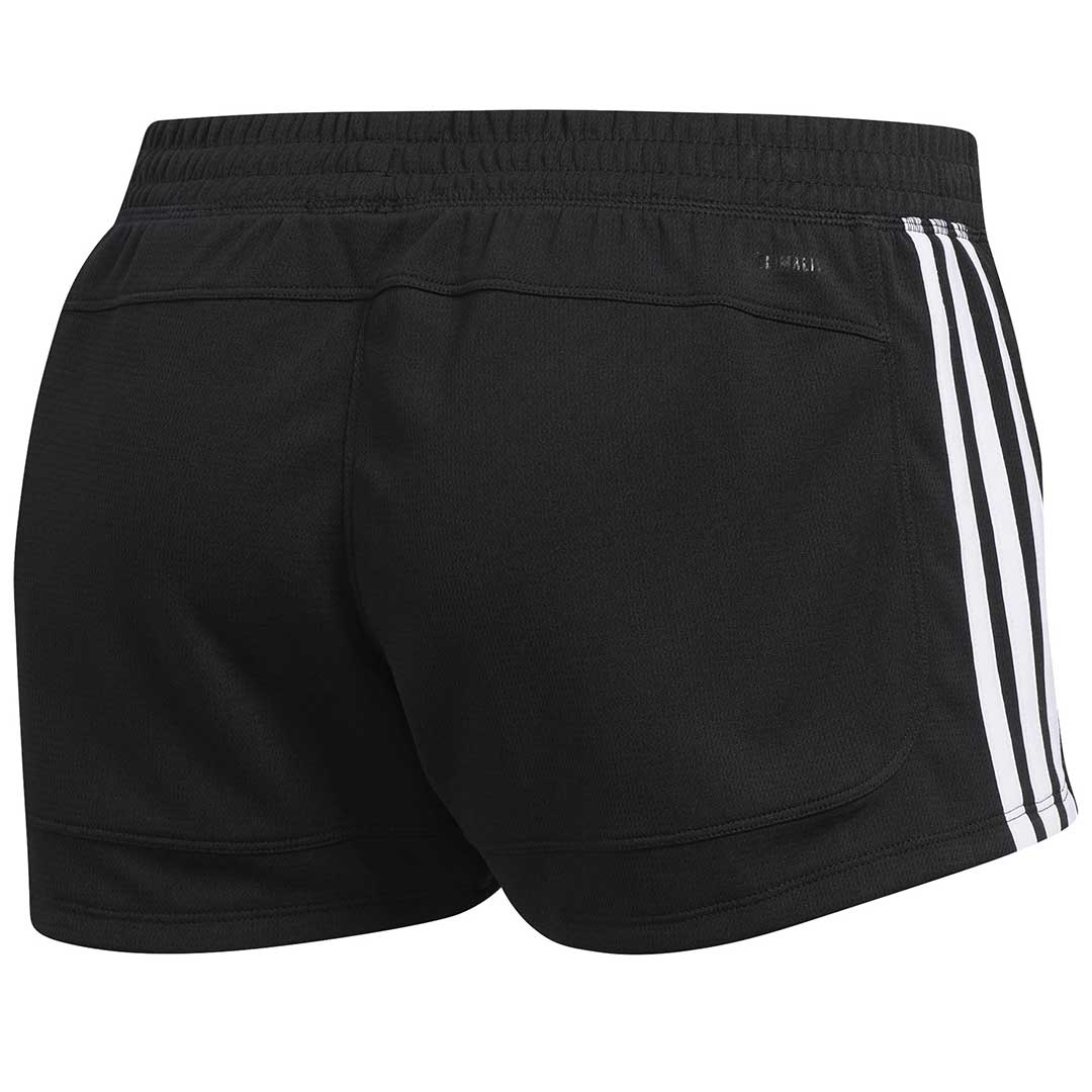 adidas - Women's Pacer 3 Stripes Knit Shorts (DU3502) - Image 2