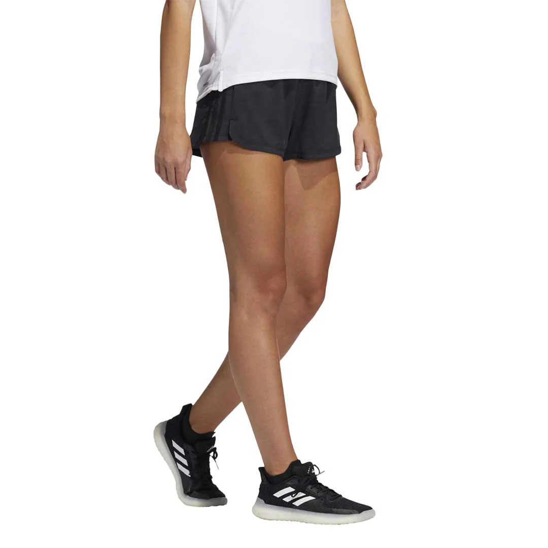 adidas - Women's Pacer Training Heather Woven Shorts (GT1186) - Image 2