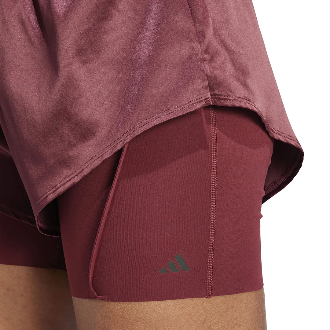adidas - Women's Power AEROREADY 2-In-1 Shorts (IL9448) - Image 6