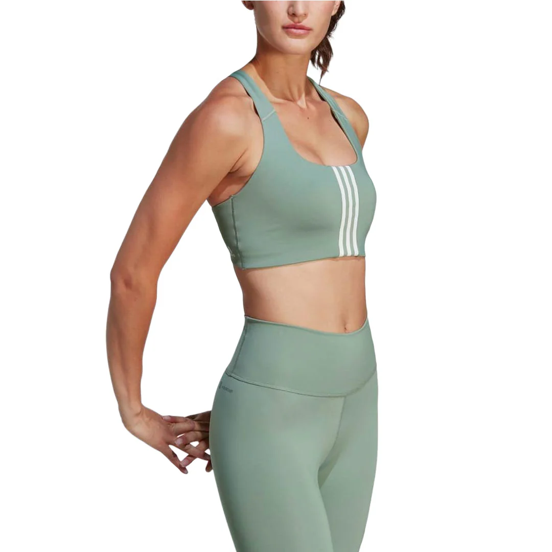 adidas - Women's Powerimpact Training Medium-Support Bra (HS2880) - Image 2