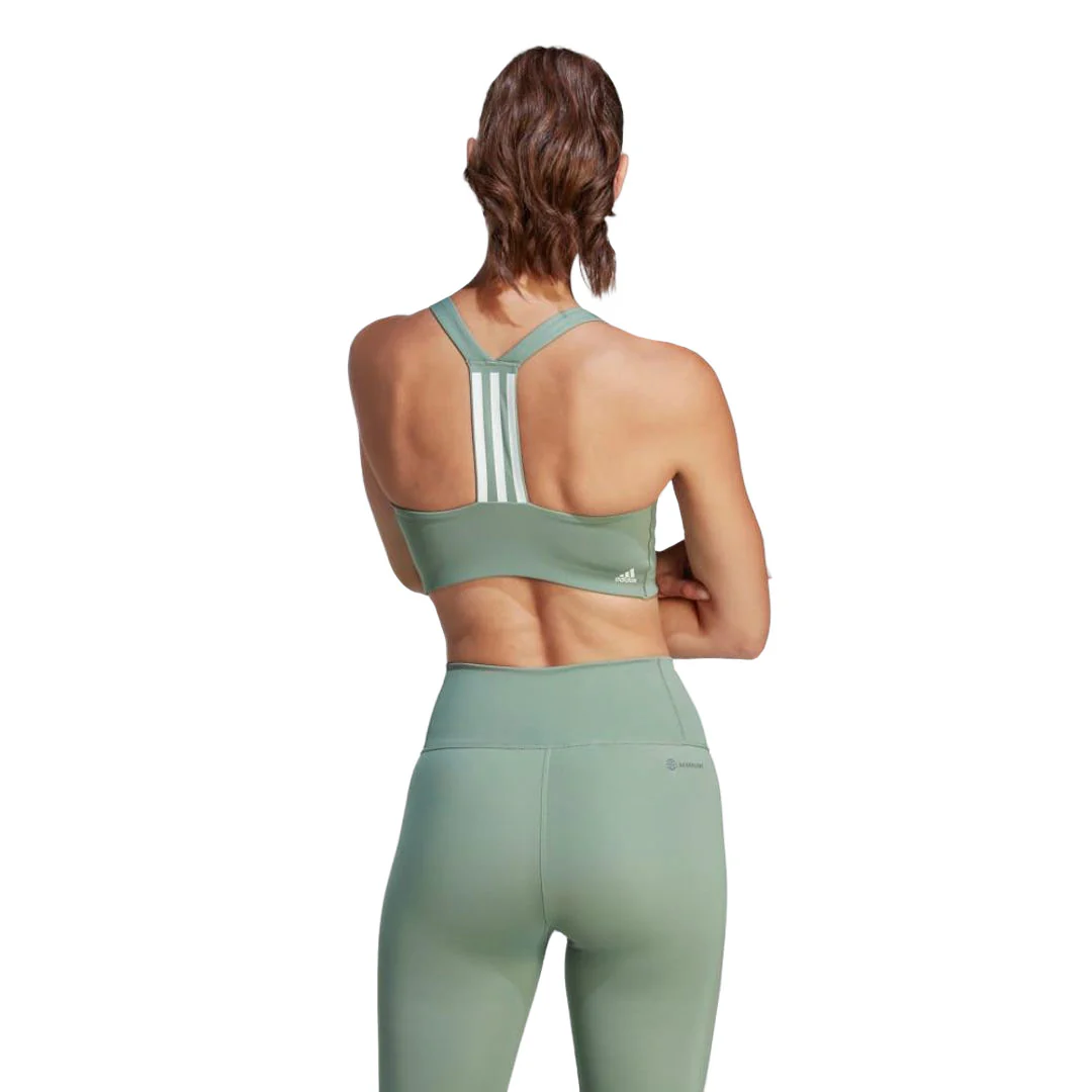 adidas - Women's Powerimpact Training Medium-Support Bra (HS2880) - Image 3
