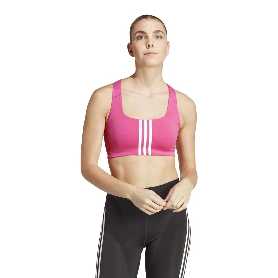 adidas - Women's Powerimpact Training Medium-Support Bra (HS2881) - Image 2