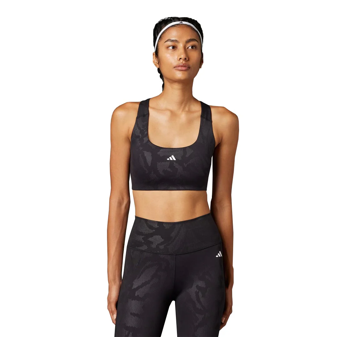 adidas - Women's Powerimpact Training Medium Support Bra (IN6203) - Image 2