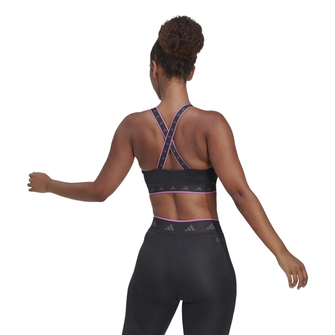 adidas - Women's Powerimpact Training Medium Support Techlift Bra (HN7253) - Image 3