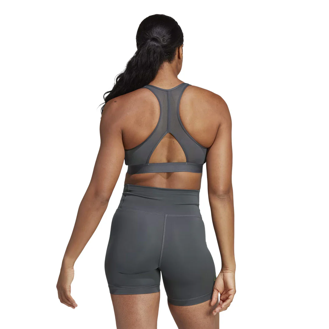 adidas - Women's PrimeLiftreact Hyperbright Medium Support Bra (IL6615) - Image 3