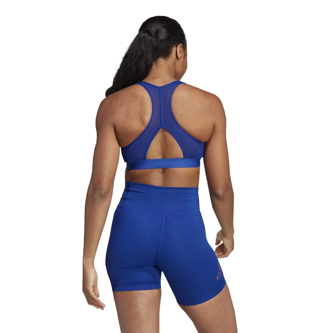 adidas - Women's Primeliftreact Hyperbright Medium Support Bra (IL6616) - Image 3