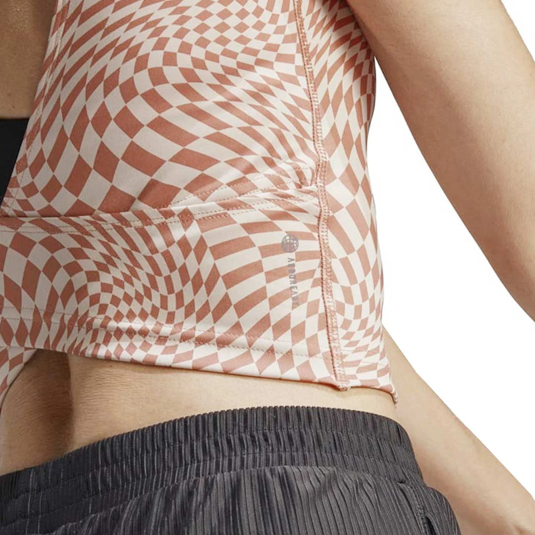 adidas - Women's Print Clash Yoga Tank Top (HY2601) - Image 4