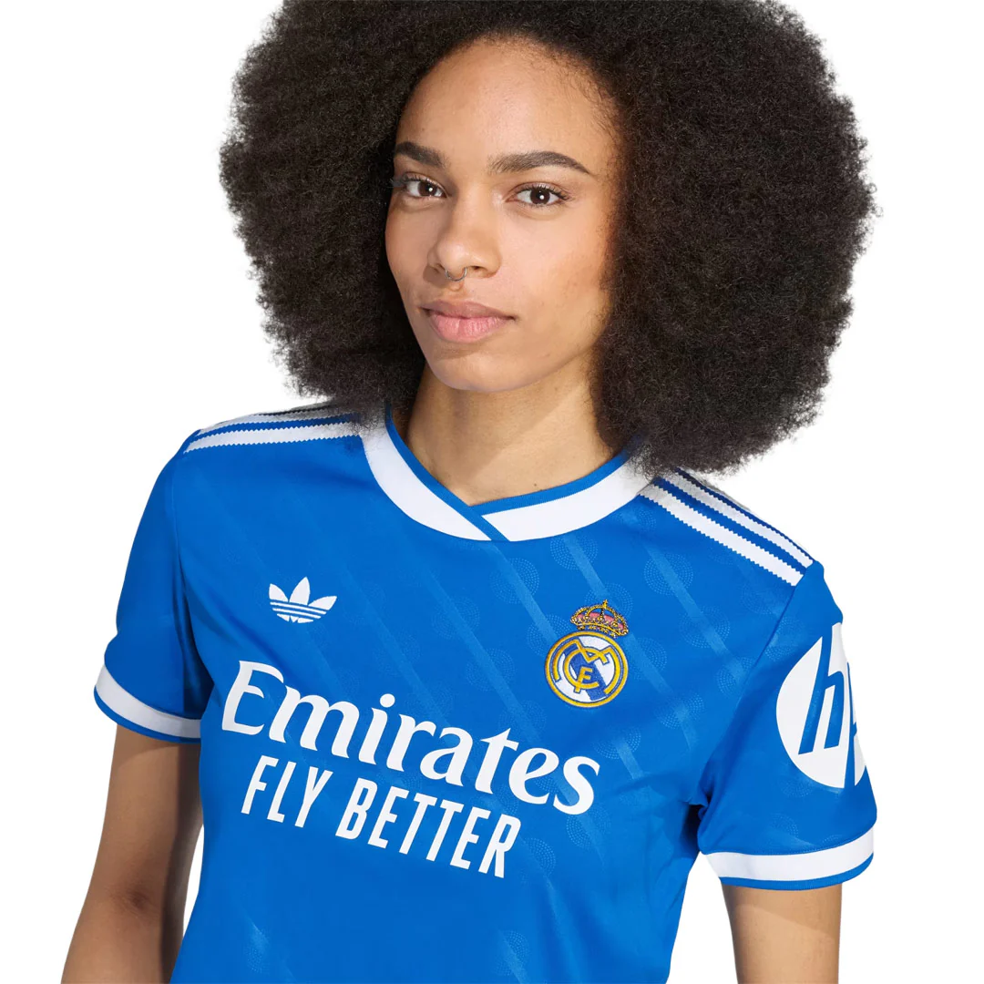 adidas - Women's Real Madrid FC 25/26 Cropped Third Jersey (JP4175) - Image 4