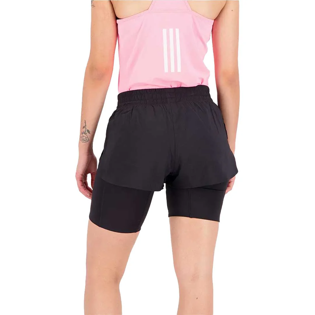 adidas - Women's Run Icons 2in1 Shorts (H57754) - Image 3