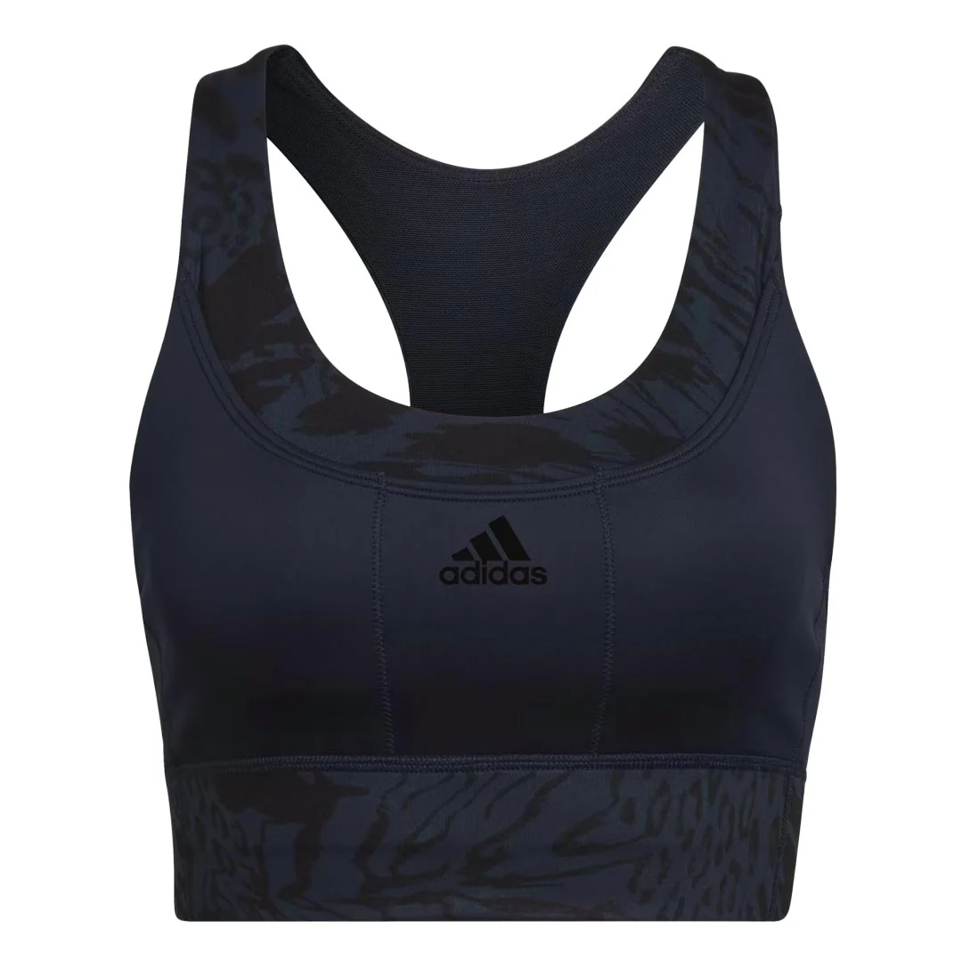 adidas - Women's Running Medium Support Print Bra (HL6112)