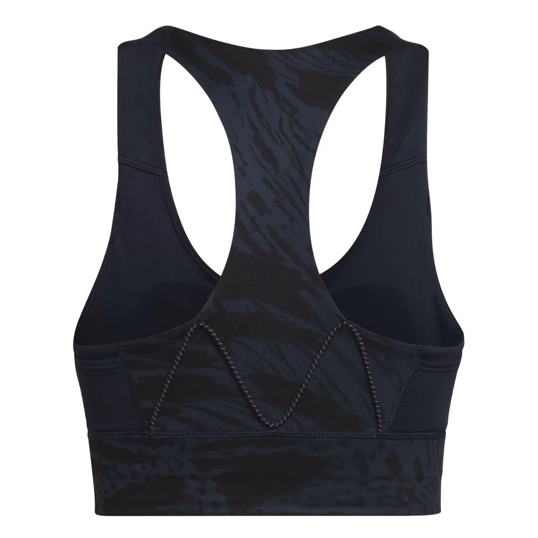 adidas - Women's Running Medium Support Print Bra (HL6112) - Image 2