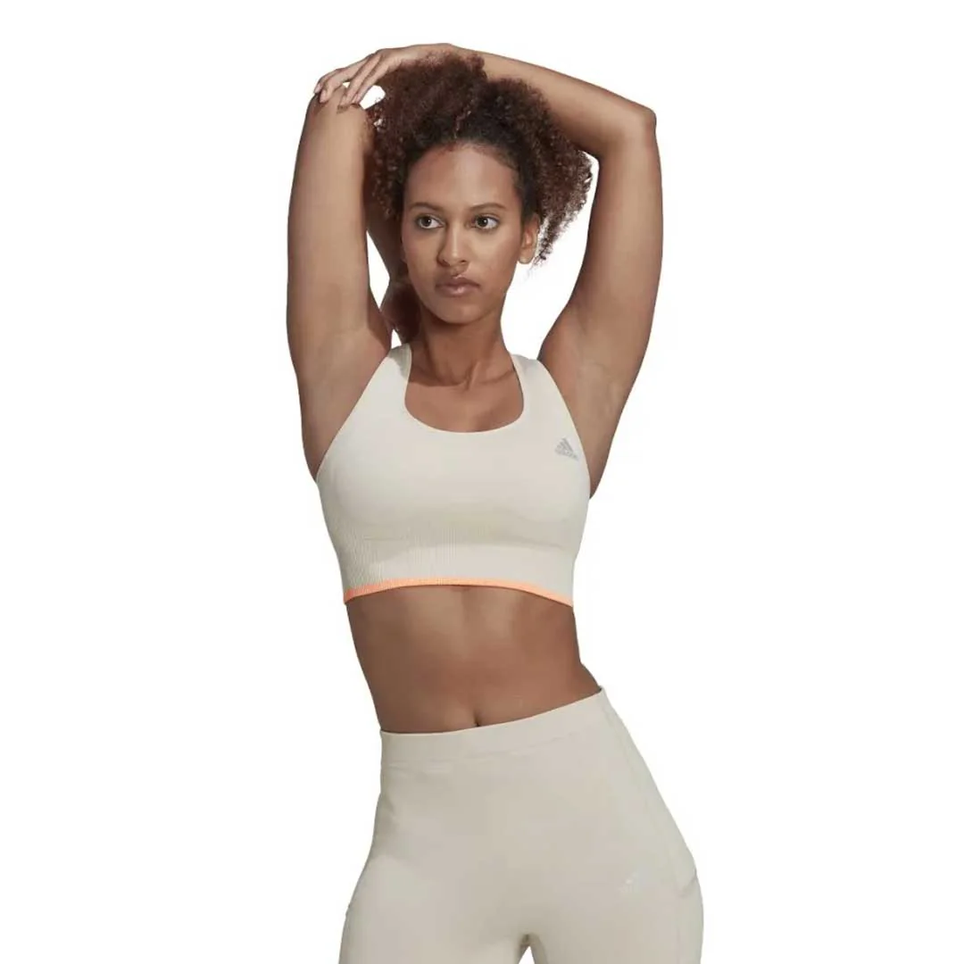 adidas - Women's Running Medium Support Seamless Bra (HL8599) - Image 2