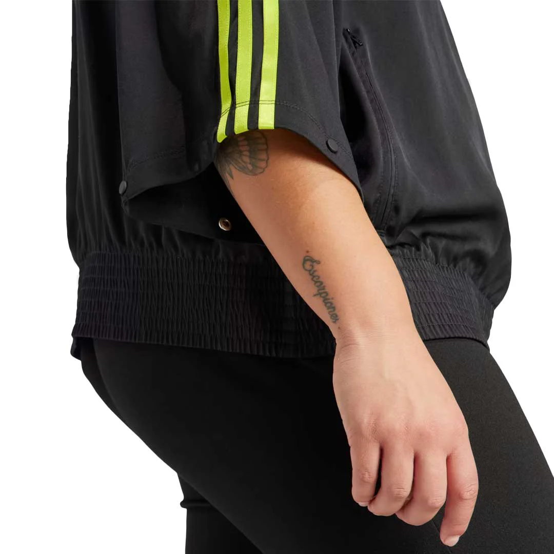 adidas - Women's Satin Firebird Track Top (Plus Size) (IJ7422) - Image 4