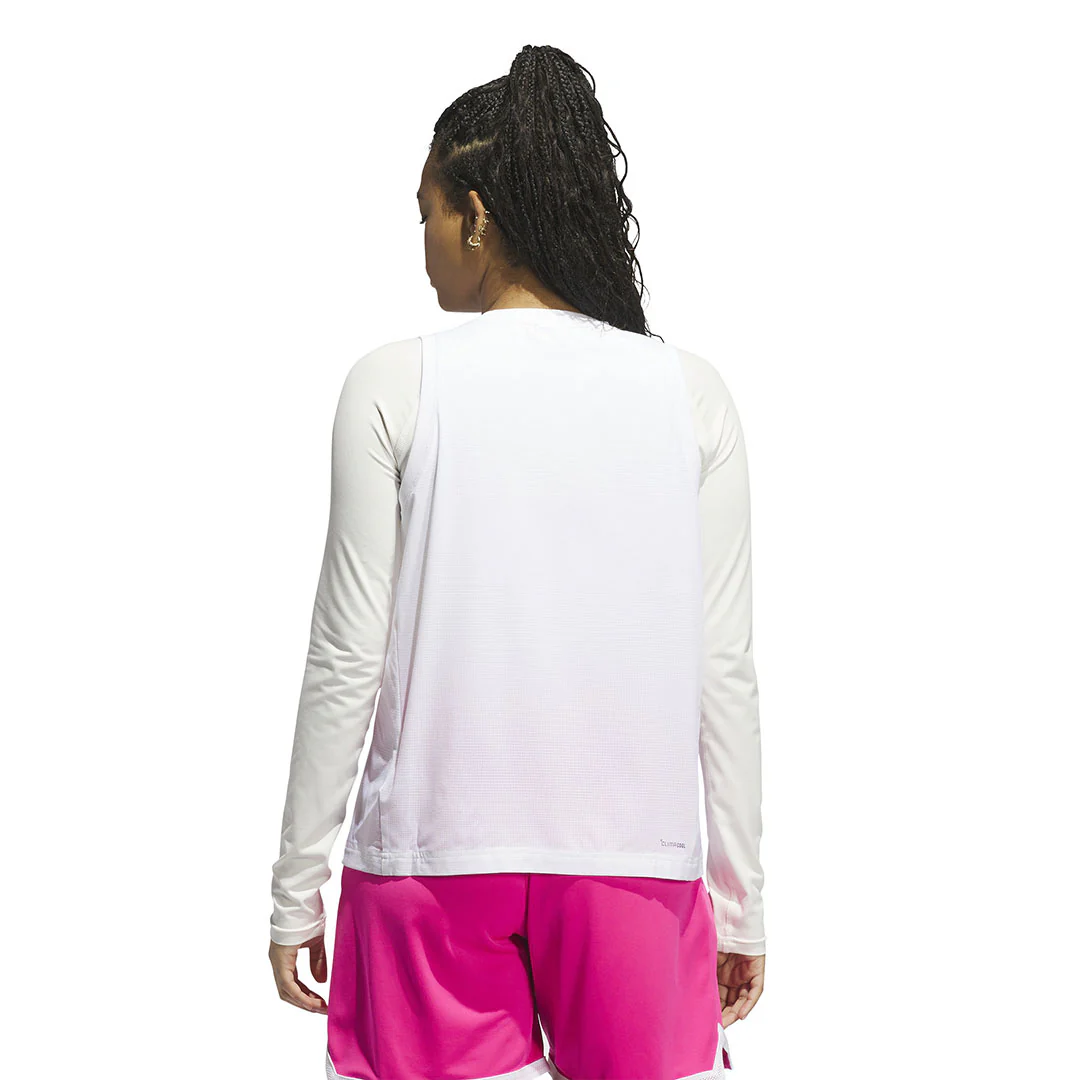 adidas - Women's Select Woven Tank Top (JN3663) - Image 2