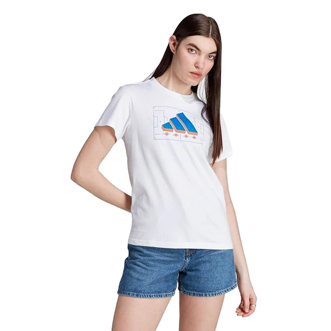 adidas - Women's Soccer Logo T-Shirt (II3574) - Image 2