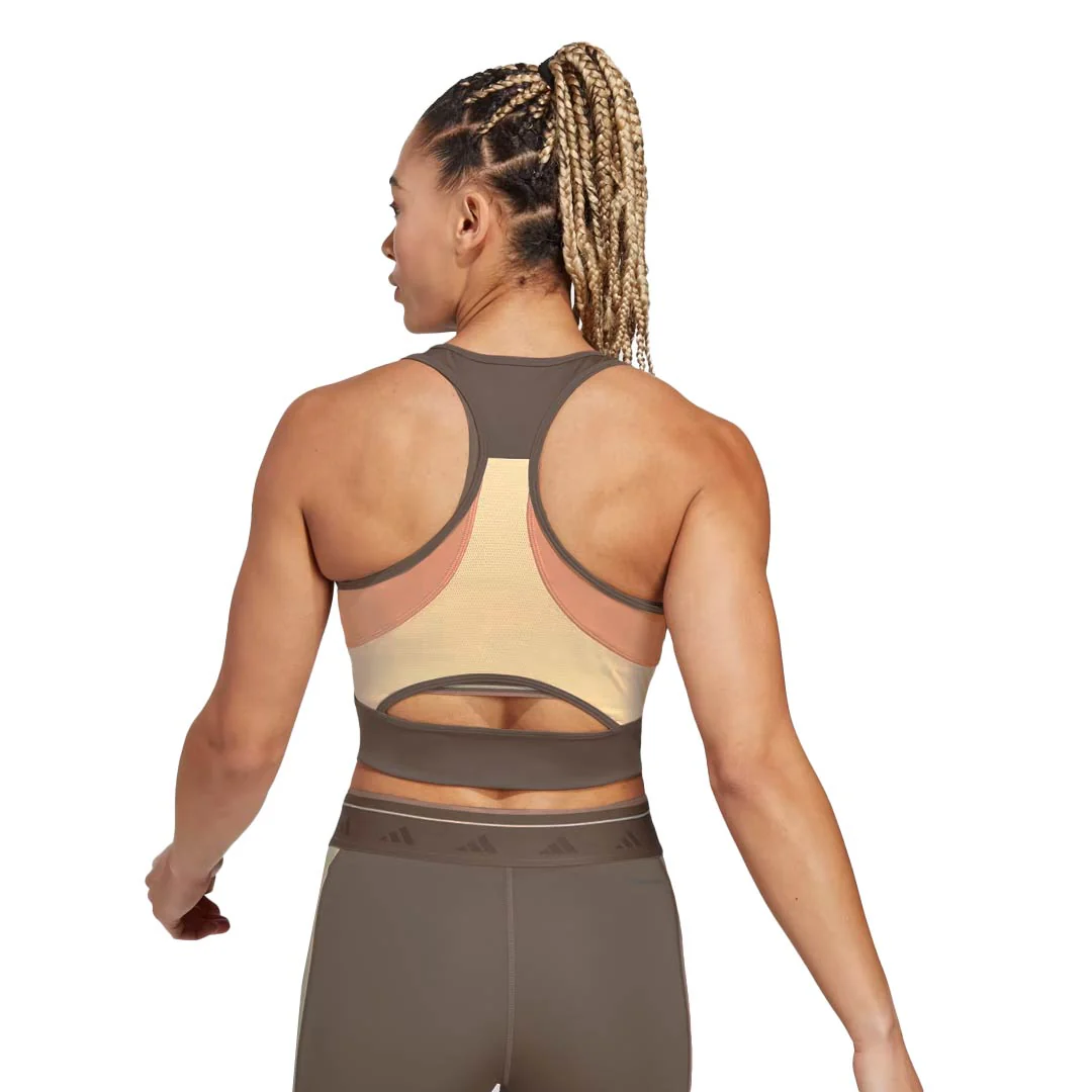 Adidas - Women's Techfit Colorback Crop Tank Top (IN5067) - Image 3