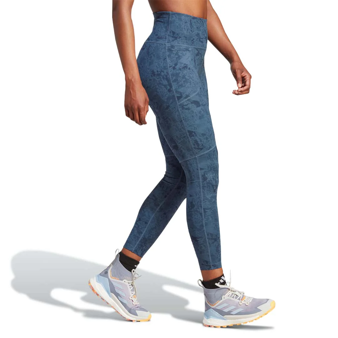 adidas - Women's Terrex Multi Allover Print Leggings (HM4010) - Image 3