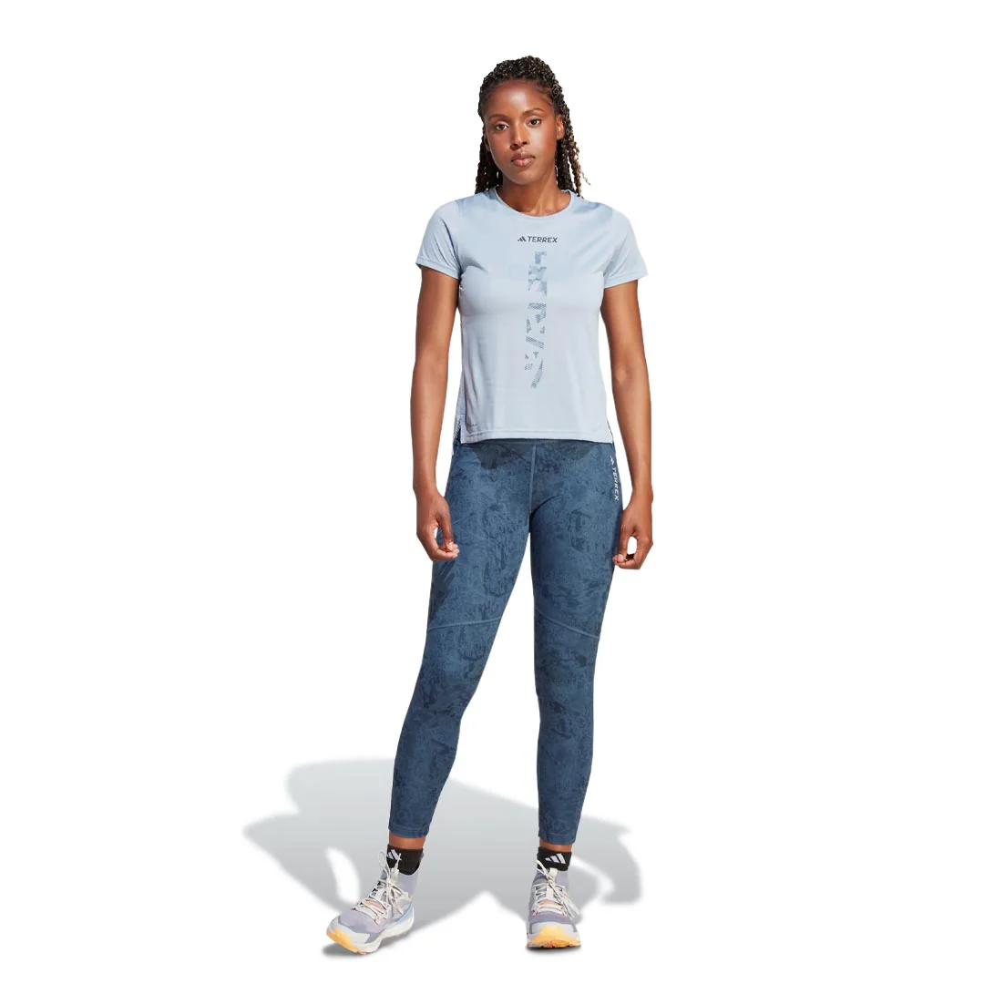 adidas - Women's Terrex Multi Allover Print Leggings (HM4010) - Image 5