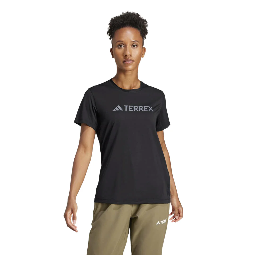 adidas - Women's Terrex Multi CLIMACOOL Logo Tech T-Shirt (JI9231) - Image 2