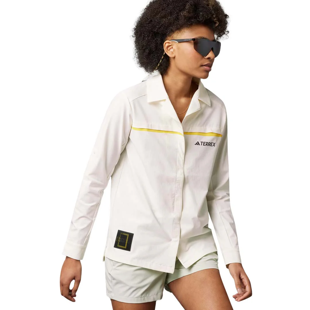 adidas - Women's Terrex National Geographic Long Sleeve Shirt (IC1995) - Image 2