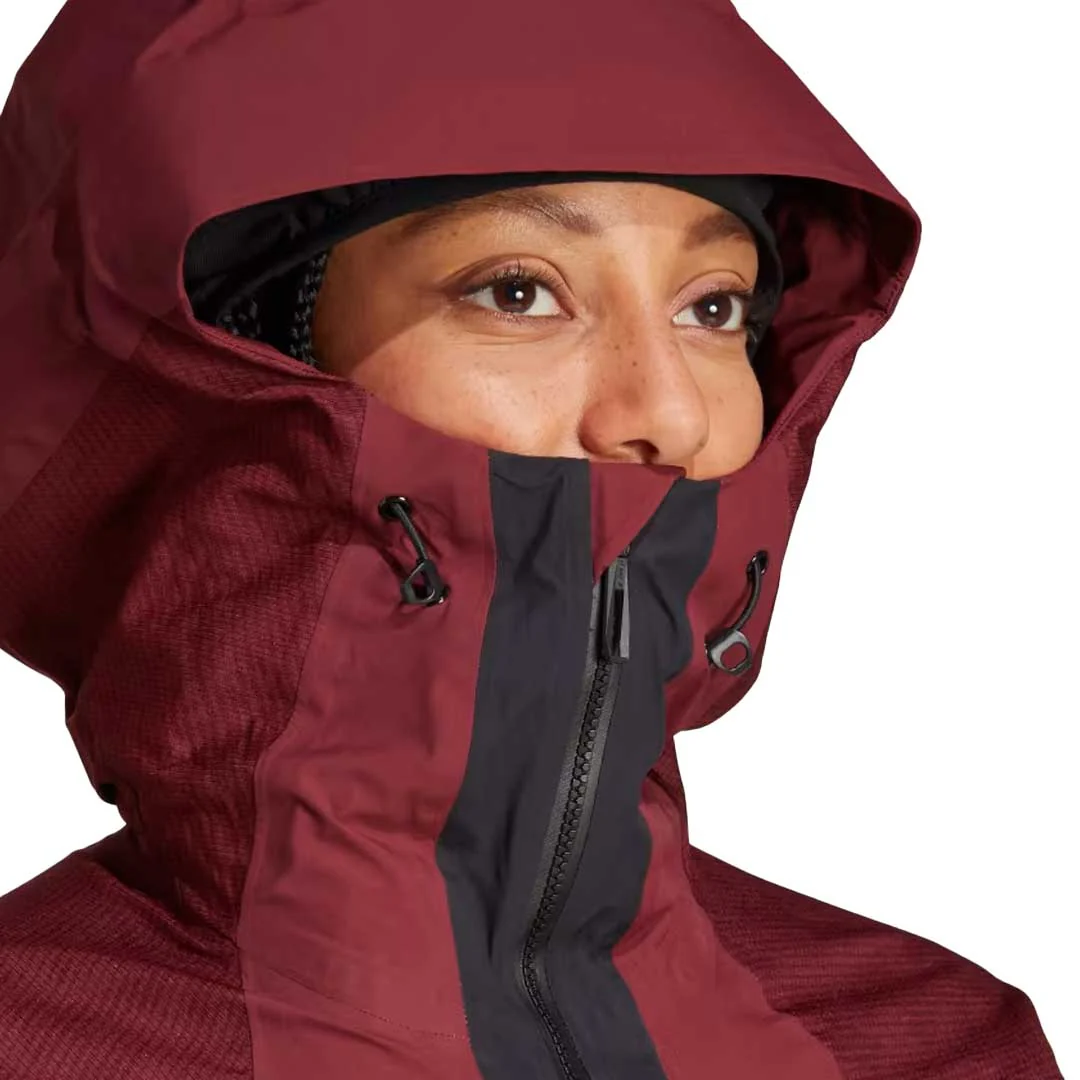 adidas - Women's Terrex Techrock Rain.Rdy Anorak Jacket (HU1833) - Image 3