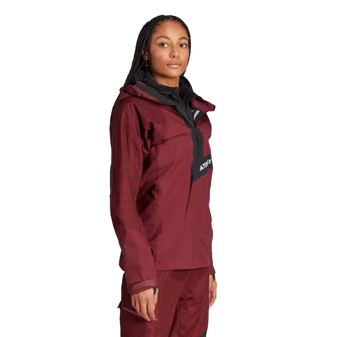 adidas - Women's Terrex Techrock Rain.Rdy Anorak Jacket (HU1833) - Image 4