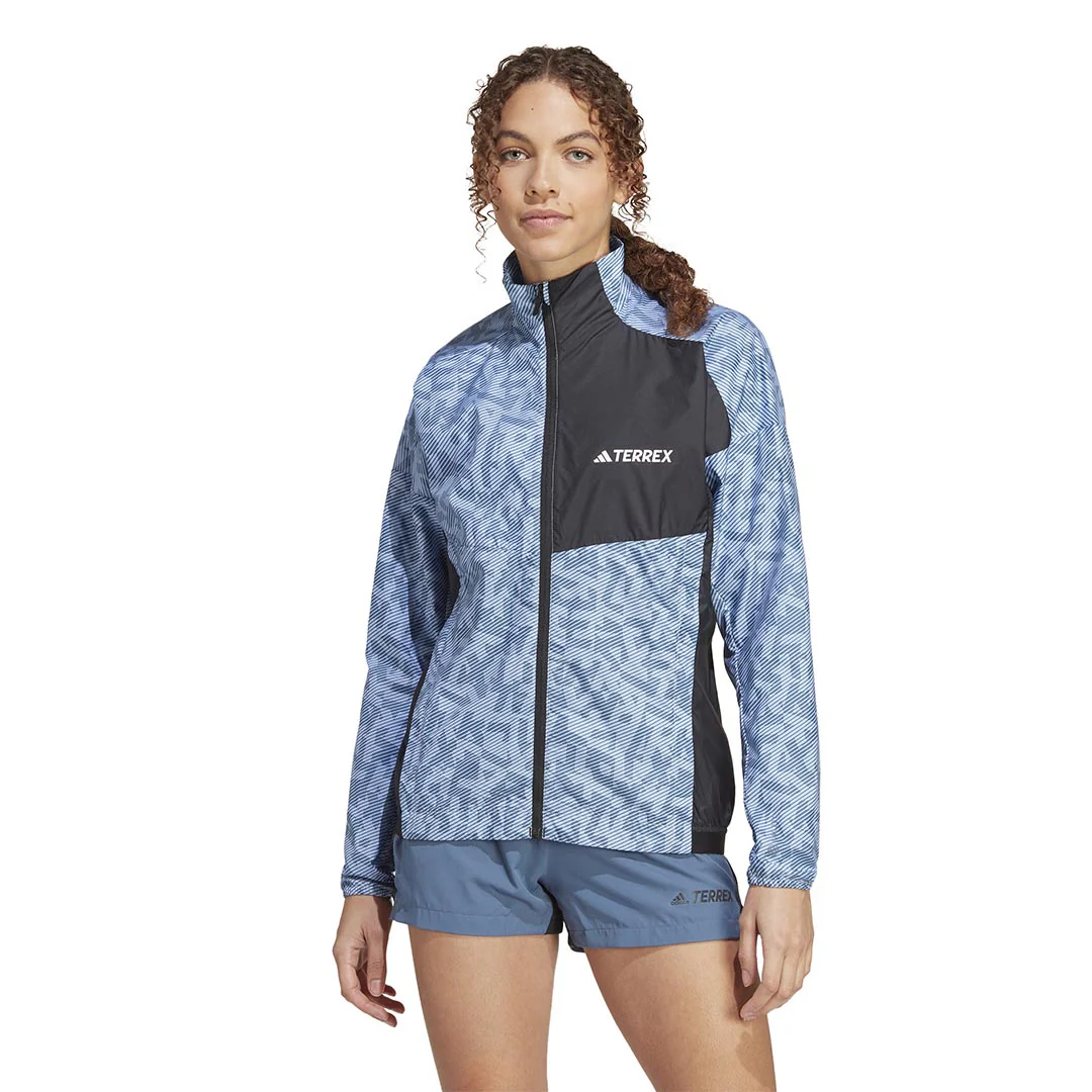 adidas - Women's Terrex Trail Running Windbreaker Jacket (HZ1320) - Image 2