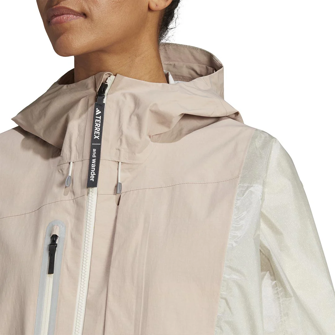 adidas - Women's Terrex x And Wander Xploric RAIN.RDY Jacket (HR7144) - Image 6