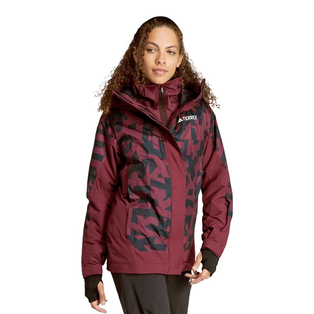adidas - Women's Terrex Xperior 2L Insulated Rain.Rdy Jacket (IB1070) - Image 3