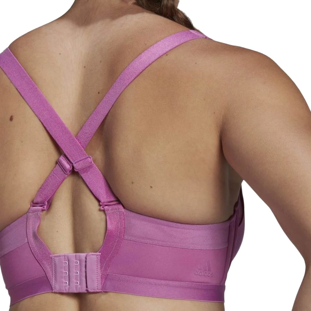 adidas - Women's TLRD Impact Luxe Training High-Support Bra (HL8696) - Image 4