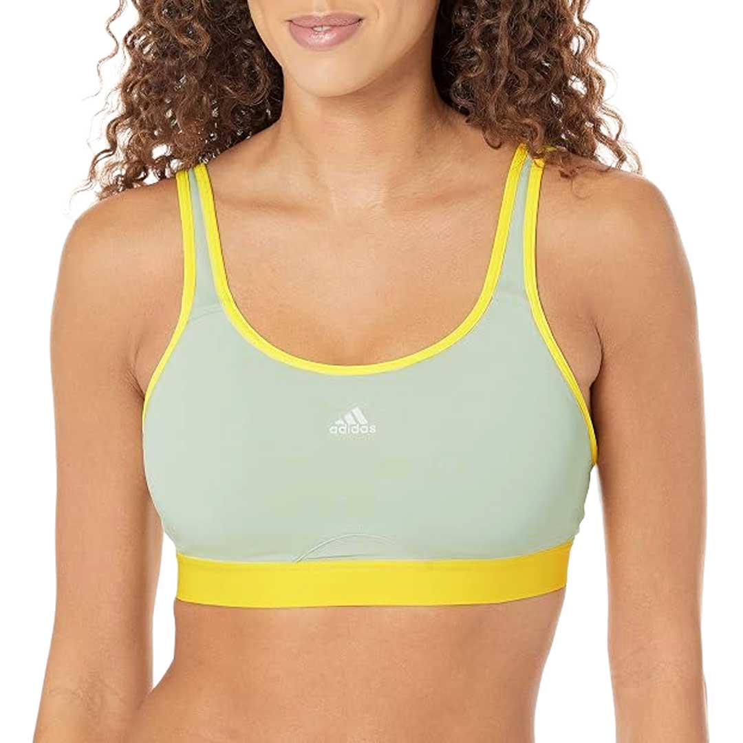 adidas - Women's TLRD Move Training High Support Bra (HM6237) - Image 2