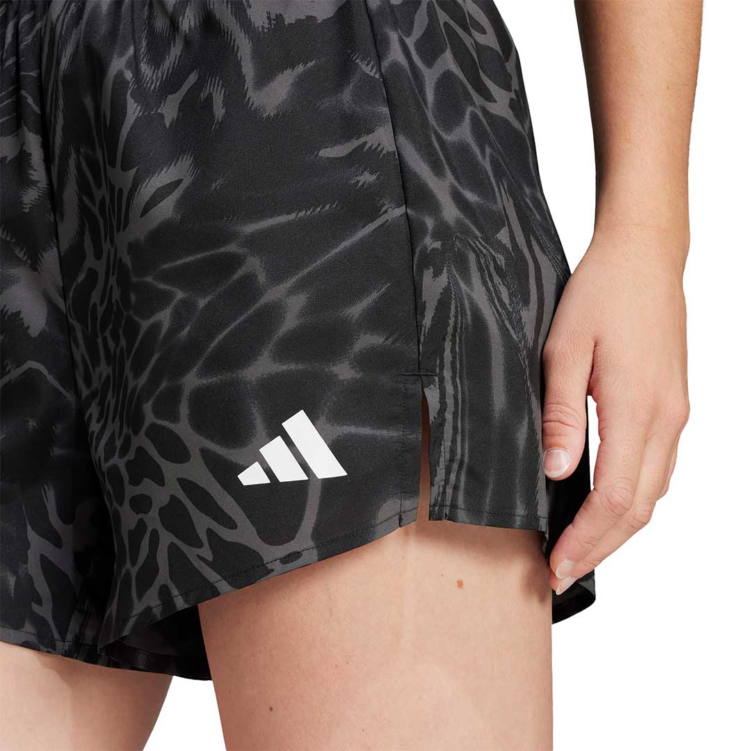adidas - Women's Train Essentials Allover Print Workout Shorts (JE8685) - Image 4