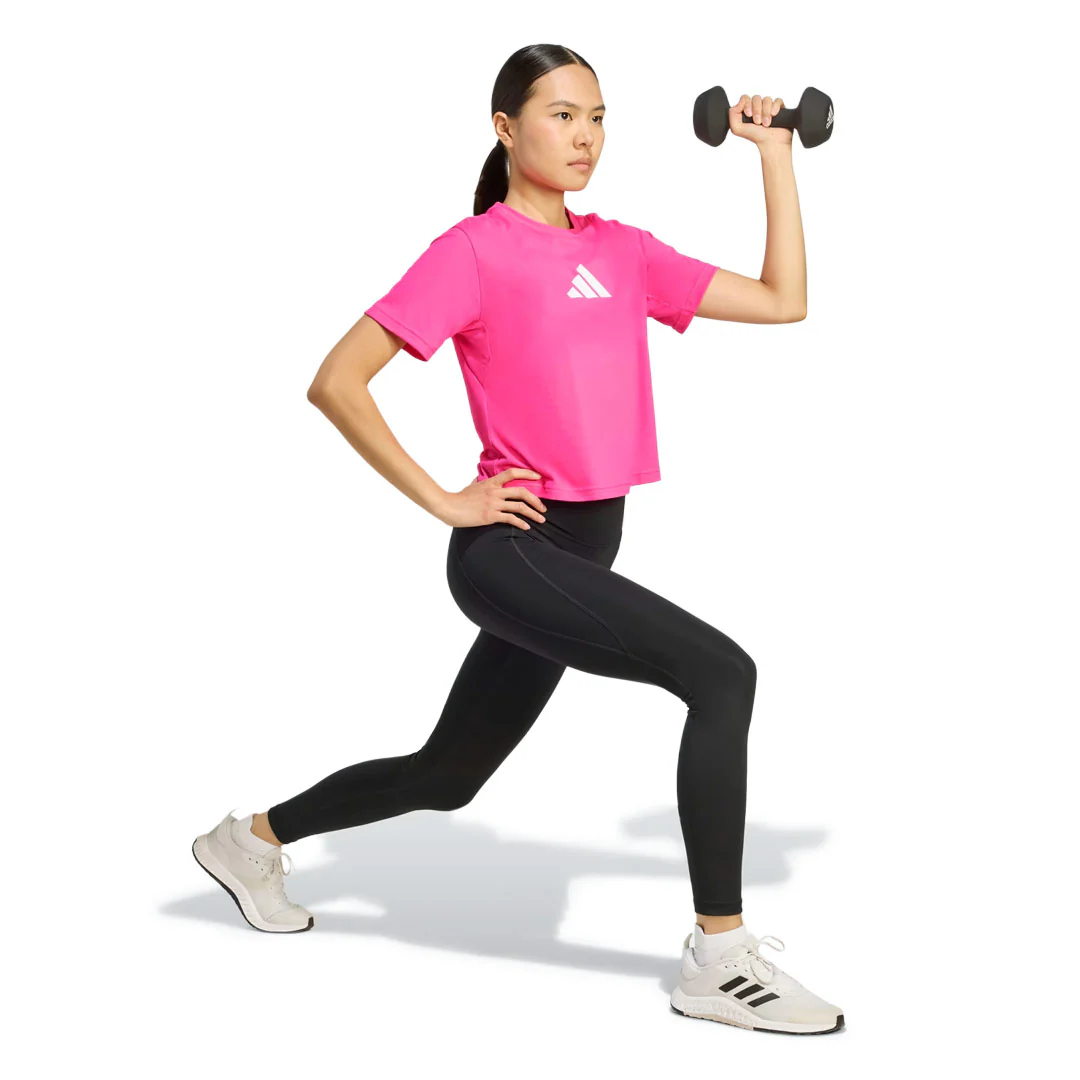 adidas - Women's Train Essentials Big Logo Performance Training T-Shirt (JX3894) - Image 4