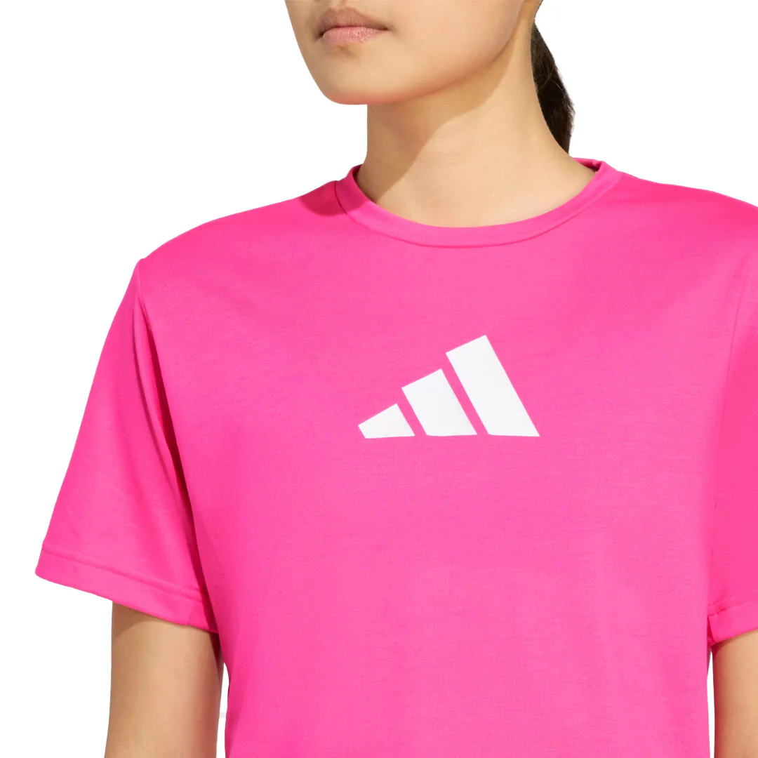 adidas - Women's Train Essentials Big Logo Performance Training T-Shirt (JX3894) - Image 5