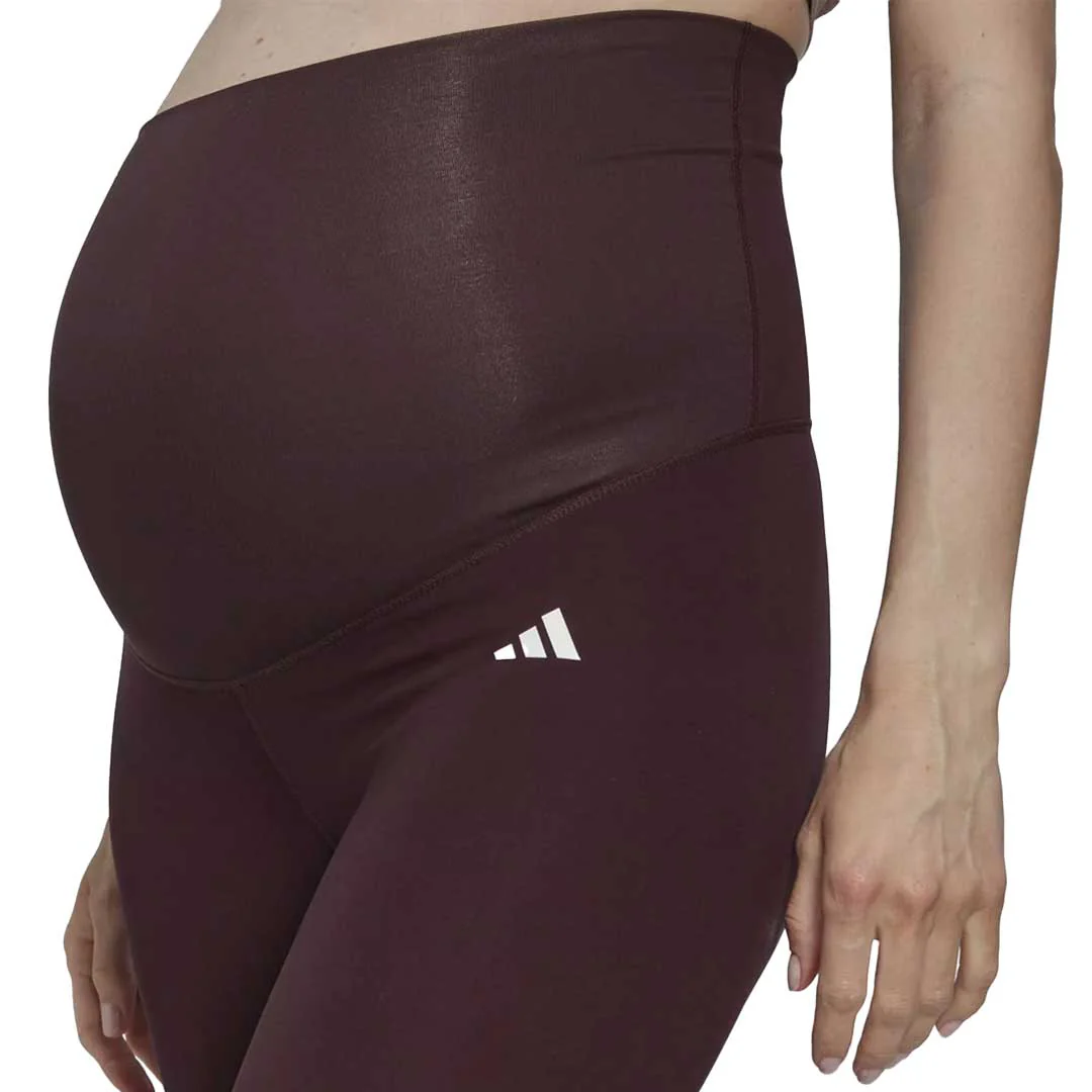 adidas - Women's Training Essentials 7/8 Leggings (Maternity) (HK9977) - Image 4