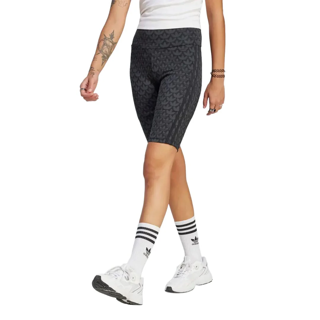 adidas - Women's Trefoil Monogram Biker Shorts (II3191) - Image 2