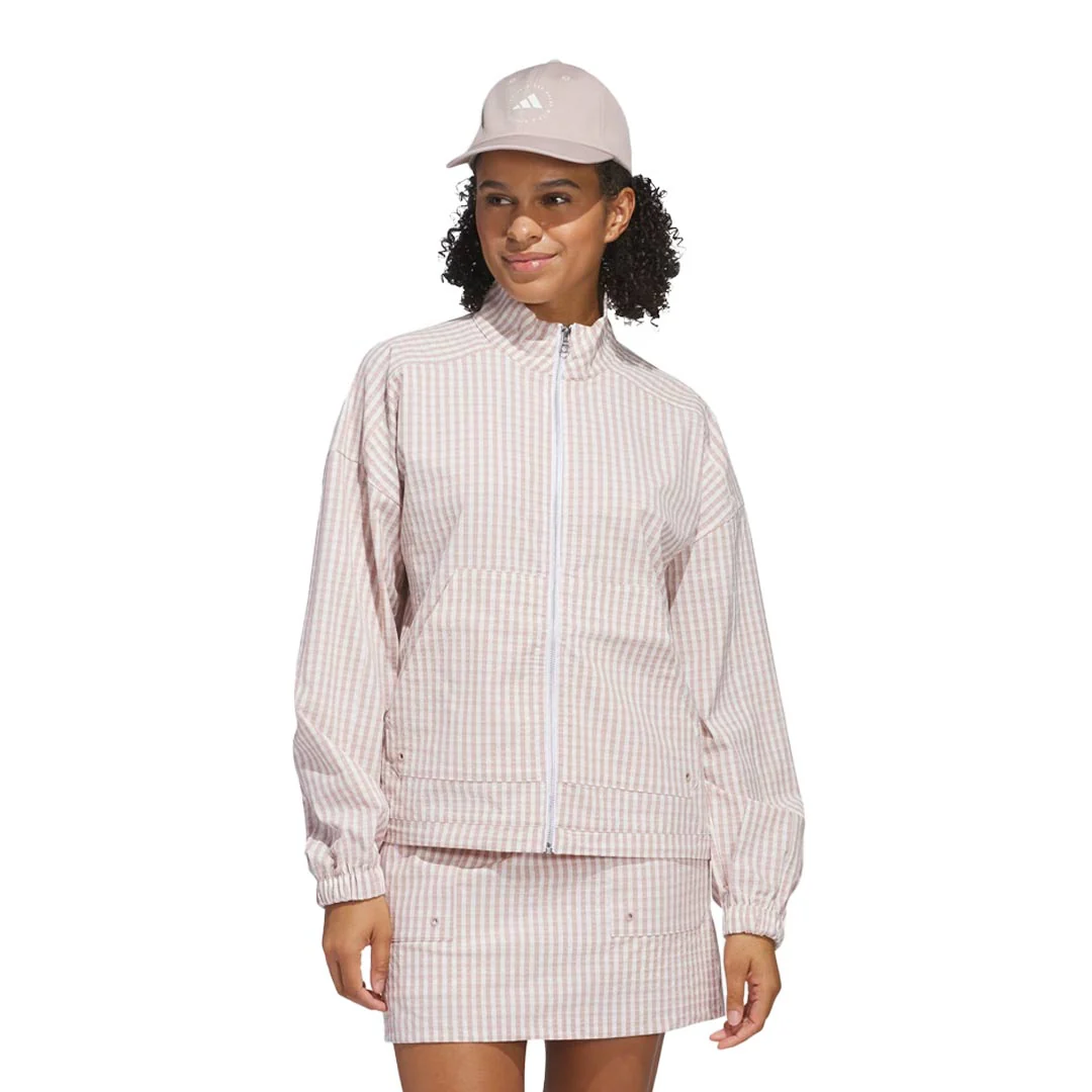 adidas - Women's Ultimate365 Gingham Jacket (JE9948) - Image 2