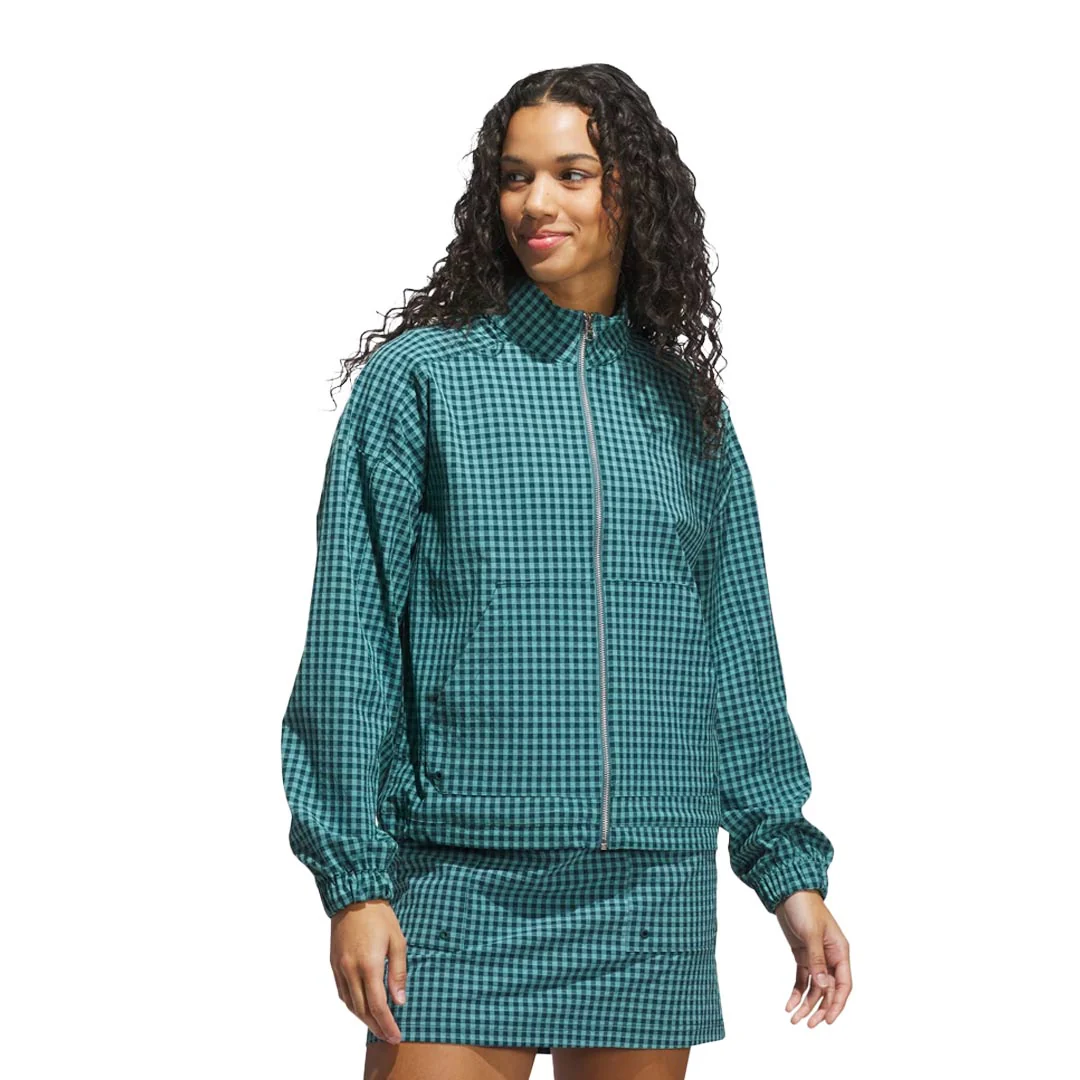 adidas - Women's Ultimate365 Gingham Jacket (JN7558) - Image 2
