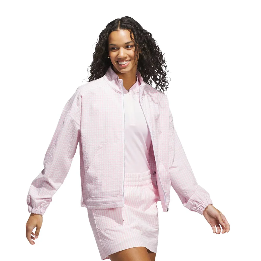 adidas - Women's Ultimate365 Gingham Jacket (KA8037) - Image 3
