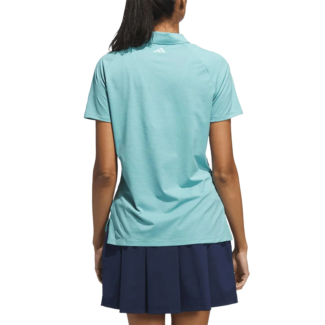 adidas - Women's Ultimate365 Heathered Twistknit Polo (KC0494) - Image 3