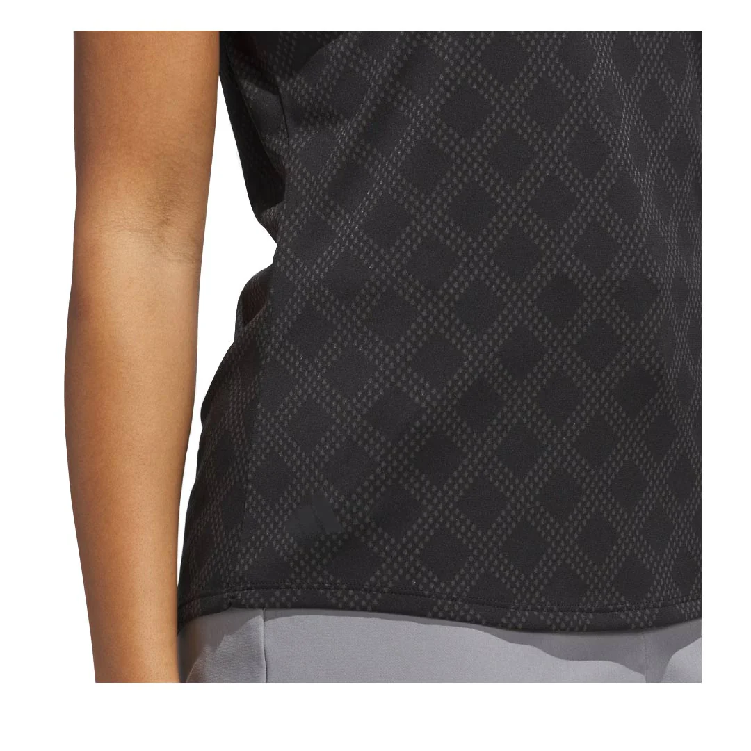 adidas - Women's Ultimate365 Jacquard Short Sleeve Polo (JN8344) - Image 5
