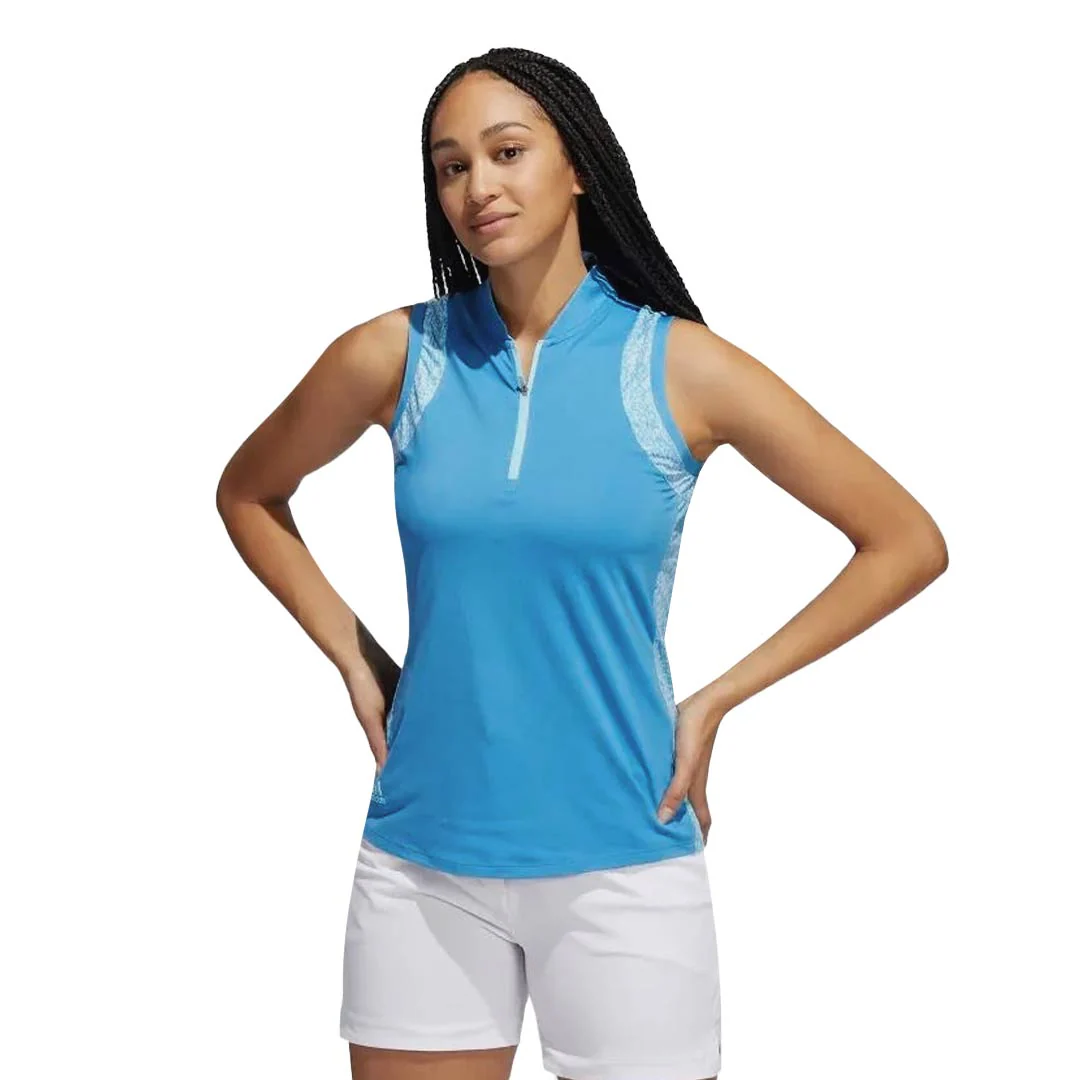 adidas - Women's Ultimate365 Sleeveless Polo (HG6980) - Image 2