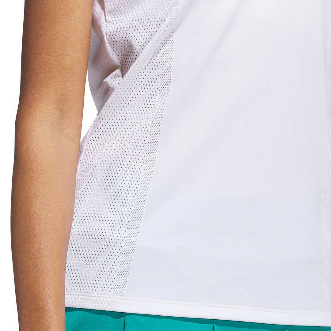 adidas - Women's Ultimate365 Tour Engineered Short Sleeve Top (KB8568) - Image 5