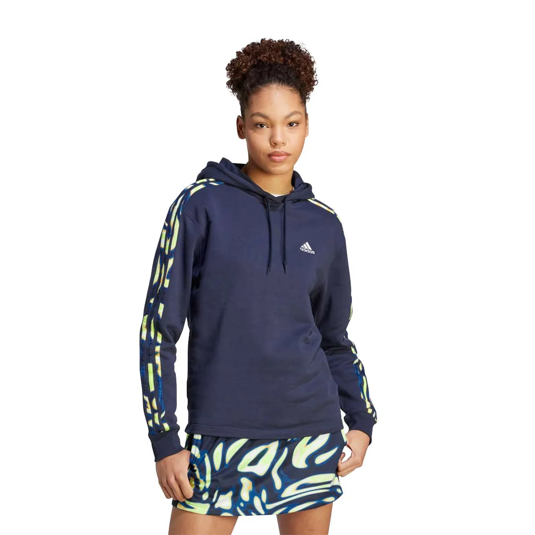 adidas - Women's Vibrant Print 3-Stripes Hoodie (IL5875) - Image 2