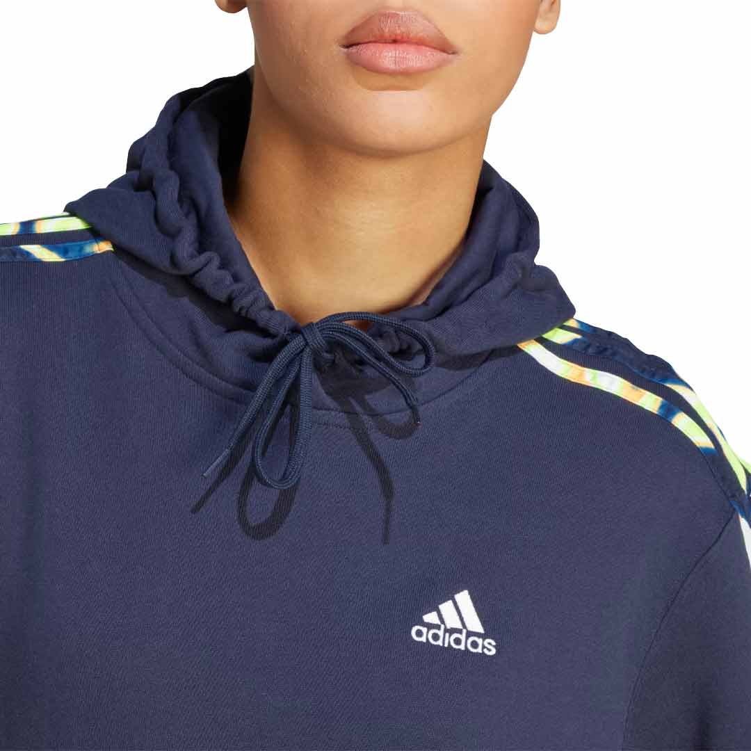 adidas - Women's Vibrant Print 3-Stripes Hoodie (IL5875) - Image 4