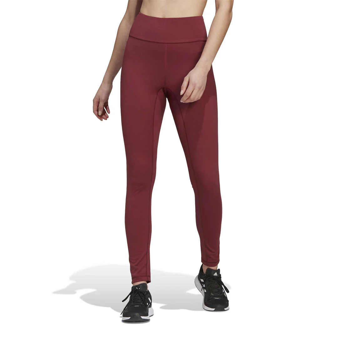 adidas - Women's Yoga Essentials High-Waisted Leggings (HA6602) - Image 2